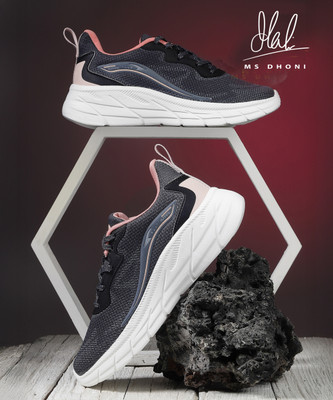 asian Casual Sneaker Shoes For Women | Stylish and Comfortable | Lace-Up Style Running Shoes For Women(Grey , 7)