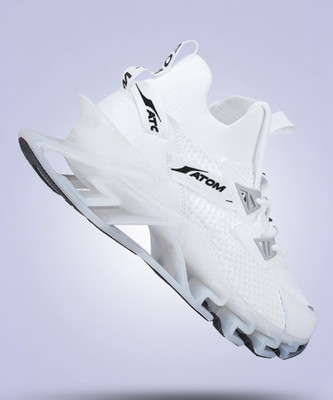 ATOM Spring Edge Alpha 2 Sneakers For Men(White , 6)