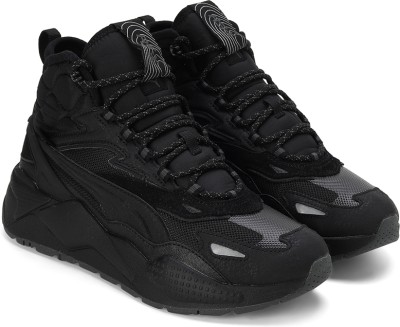 PUMA RS-X Hi Running Shoes For Men(Black , 6.5)