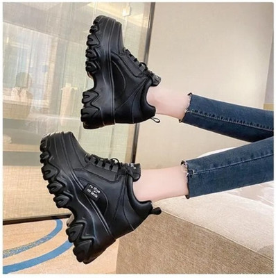 Ifah Korean Looking So Georgie's Woman & Girls Shoes Sneakers For Women(Black , 6)