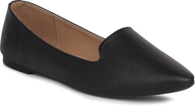Bata Women's Casual Ballerina Shoes - Black - ( UK- 8 ) Bellies For Women(Black , 8)