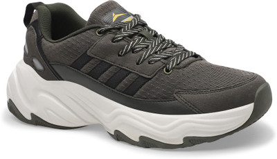 JQR ALEXIS Sneakers For Men(Olive, White , 7)