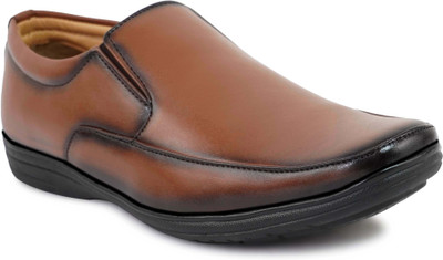 VIPSJAZZY Formal Office Daily use Decent Slip On Shoe Slip On For Men(Tan, Black, Brown , 8)