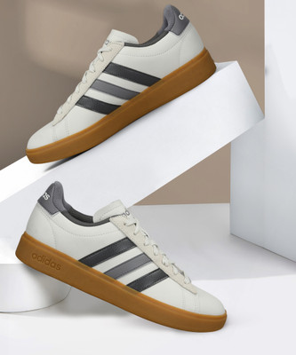 ADIDAS Grand Court 2.0 Running Shoes For Men(Beige , 10)