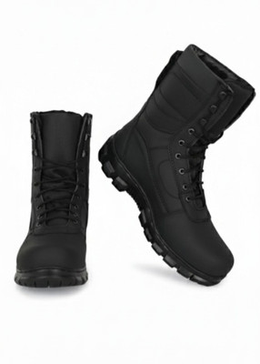 KSF Boots For Men(Black , 6)