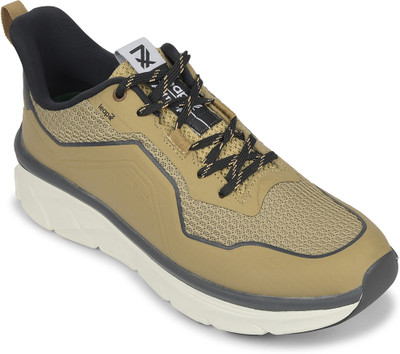 LIBERTY Leap7x MANILA Lacing Sports Shoes - Comfortable, Lace-Up Jogging, Walking, Gym & Running Shoes For Men(Beige , 8)