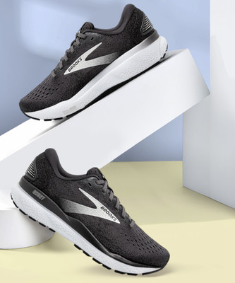 BROOKS GHOST 16 Running Shoes For Men(Black , 10)