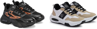 DARTKICK s Synthetic leather Shoes | Office & Party Wear Lace‑Up Design Casuals For Men(Multicolor , 9)