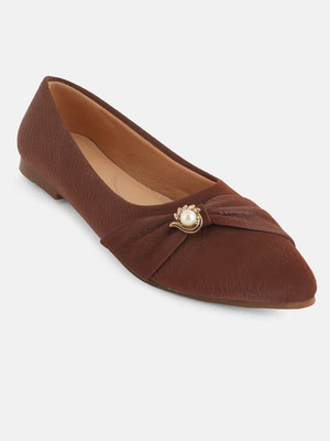 LAVIE Bellies For Women(Brown , 3)