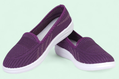 Free Kicks SW-ANMOL02 Latest Bellies For Women(Purple , 6)