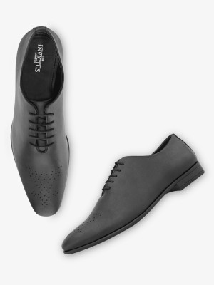 INVICTUS formal shoes Lace Up For Men(Black)