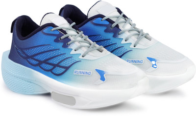 oxxaro Comfortable Stylish Sport Running Waling Shoes for Men Training & Gym Shoes For Men(Blue , 6)