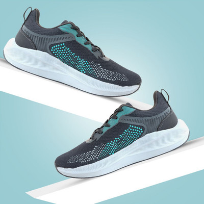 Khadim's Lightweight Comfort Extra Soft Trendy Premium Stylish Running Shoes For Men(Grey , 10)
