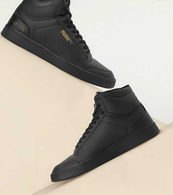 PUMA Shuffle Mid Better V2 Sneakers For Men(Black , 8)
