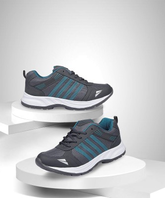 Vallen Men's Casual Grey Sports Running Shoes For Men(Grey)