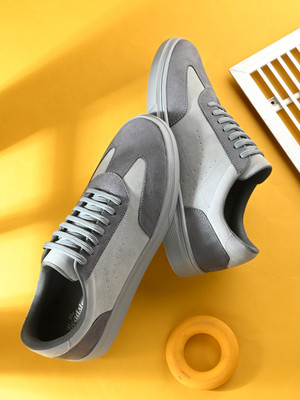 Roadster Casual Sneakers For Men(Grey , 9)