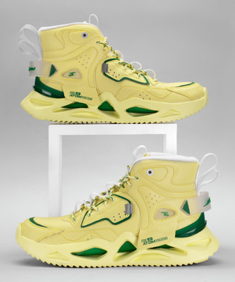 ATOM Chroma Kick Multicolor Sneakers For Men(Yellow , 7)