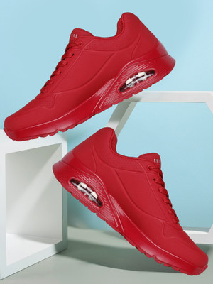 Skechers UNO - STAND ON AIR Casuals For Men(Red , 7)