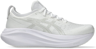 Asics GEL-NIMBUS 27 Running Shoes For Men(White , 8)