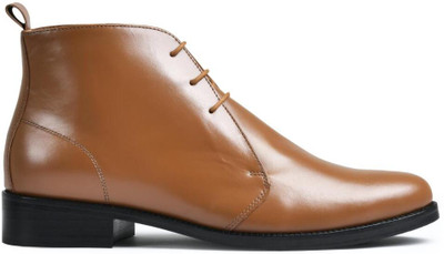 dumanera Philip Boots For Men(Camel , 5)