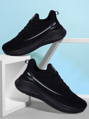 LANCER BOSS-2BLK-DGR Running Shoes For Men(Black , 9)
