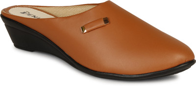 Denill Bellies For Women(Tan , 5)