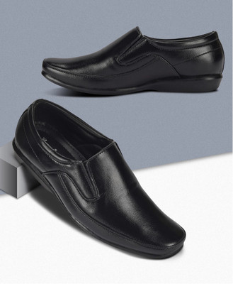 Paragon K11240G Formal Shoes |Easy Wear Slip On|Soft Cushioned|Derby For Men Slip On For Men(Black , 7)