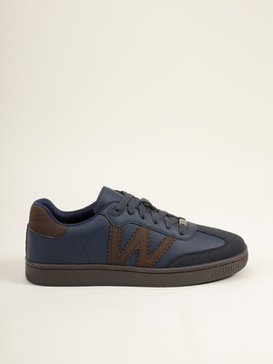WROGN Sneakers For Men(Navy , 8)