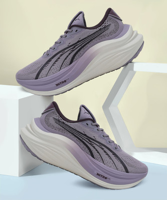 PUMA MagMax NITRO Running Shoes For Women(Purple , 7.5)