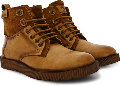 Bento young Boots For Men(Tan , 10)