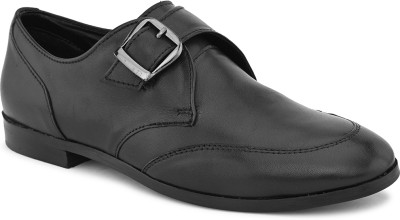 CARLO ROMANO CARLO ROMANO BY WASAN BROWN COLOUR MONK SHOES FOR WOMEN Monk Strap For Women(Black , 8)