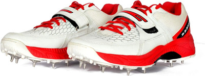 SEGA BY STAR IMPACT Reach Spike Cricket Shoes For Men(White , 8)