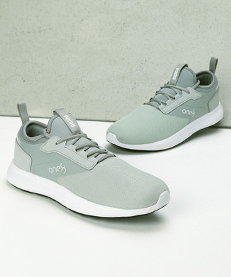 PUMA Dart One V2 Lace Up For Men(Grey, White , 7)