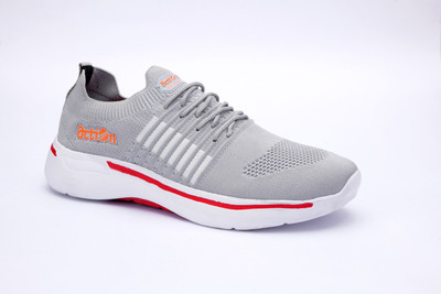 action AM 935 Running Shoes For Men(Grey , 8)