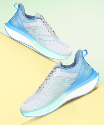 Abros KELVIN Athleisure Cultured Round-Toe Shape & Hyperfuse Technology Walking Shoes For Men(Blue, Grey , 7)
