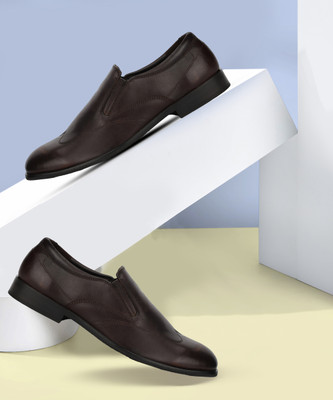 WOODLAND Slip On For Men(Brown , 10)