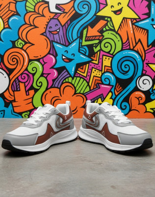 jootiyapa Sneakers For Men(Brown , 6)