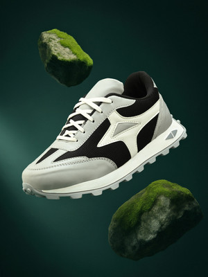 KILLER Men’s Comfortable & Breathable Mesh Running Shoes Running Shoes For Men(Grey , 7)