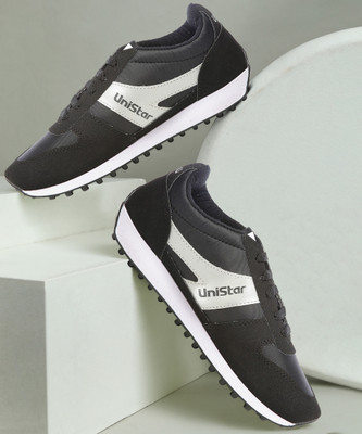Unistar Unistar Comfortable and Perfectly Designed, Stylish Sports shoes for mens Casuals For Men(Black , 8 UK/India)