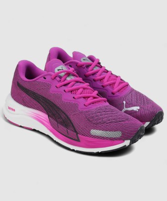 PUMA Velocity Nitro 2 Running Shoes For Women(Pink , 5)