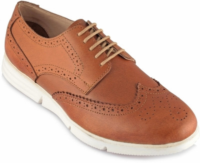 TZARO Brogues For Men(Tan , 7)