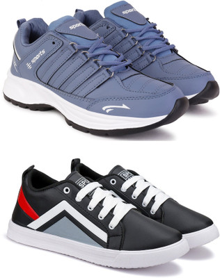 New Oranie Stylish Casual Shoes for Men Casuals For Men(Multicolor, Blue , 10)