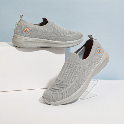 Aqualite MILLER Casual Shoes for Men comfort Insole Outdoor slip-on shoes Outdoors For Men(Grey , 9)