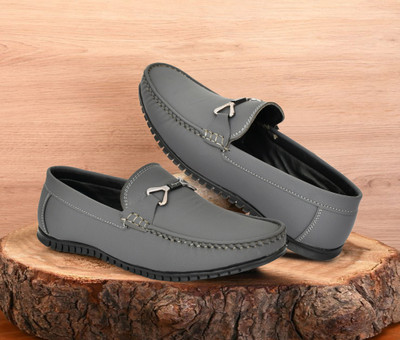 BANYY Comfortable/ Stylish & Trendy Loafers For Men Loafers For Men(Grey , 10)
