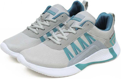 World Wear Footwear Exclusive Affordable Collection of Trendy & Stylish Sports Shoes Running Shoes For Men(Grey, Blue , 10)