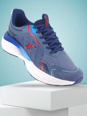 Sparx Running Shoes For Men(Navy, Red , 9)