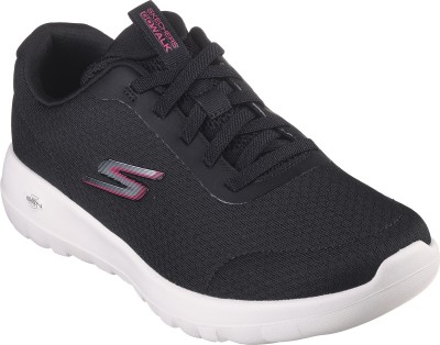 Skechers GO WALK JOY - ECSTATIC Walking Shoes For Women(Black , 3)