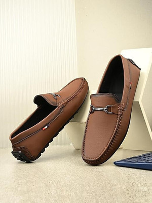 Onmac Loafers For Men(Tan , 10)
