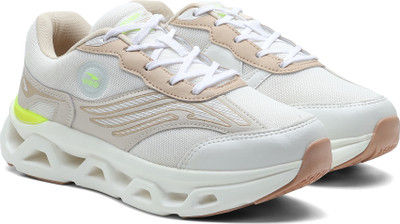 asian Powerkick-23 Mens Sports Sneaker | Training Sneakers with Air Coil Design Running Shoes For Men(Beige , 7)