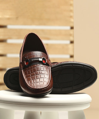 Monte Carlo Loafers For Men(Tan , 7)